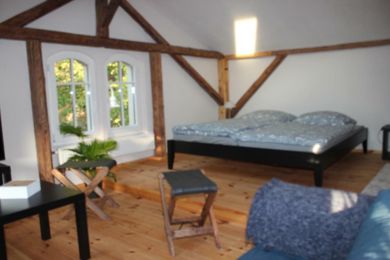 Ferienwohnung Goldgrund Dachgeschoss Meißen Exterior foto